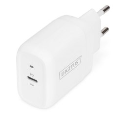 Ładowarka sieciowa DIGITUS zasilacz 1x USB-C PD 3.0 max. 20W LED biała