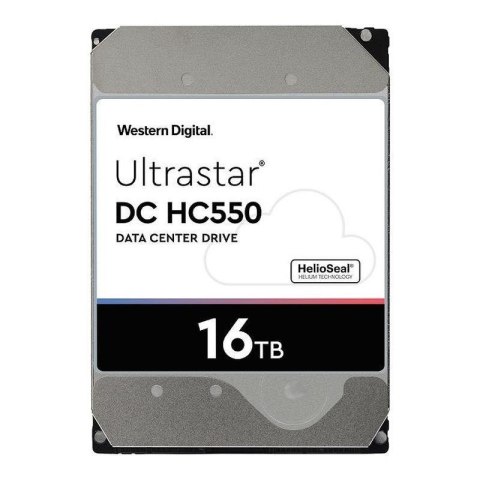 Dysk Western Digital Ultrastar DC HC550 He16 16TB 3,5" 7200 512MB SAS SE 512e P3 DC WUH721816AL5204