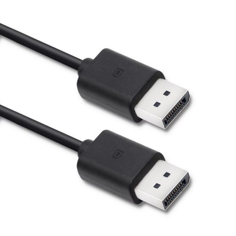 Kabel DisplayPort Qoltec v1.2 męski | DisplayPort v1.2 męski | 1.8m