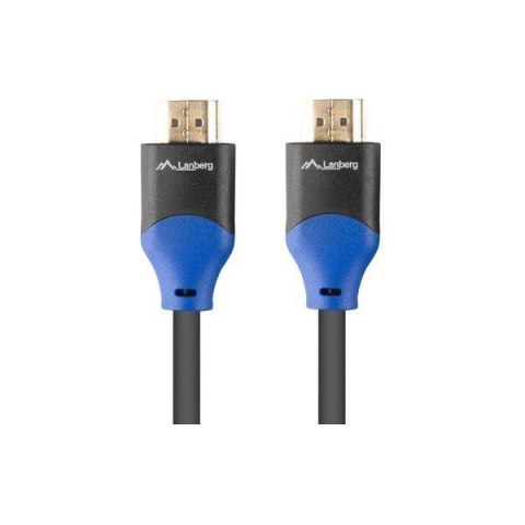 Kabel HDMI Lanberg M/M v2.0 4K pełna miedź 1.8m czarny Box