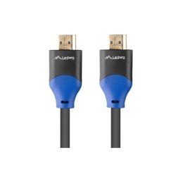 Kabel HDMI Lanberg M/M v2.0 4K pełna miedź 1m czarny Box