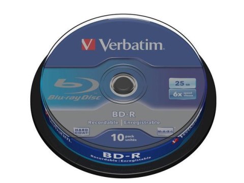 Płyty BD-R Verbatim 25GB X6 (Cake 10)