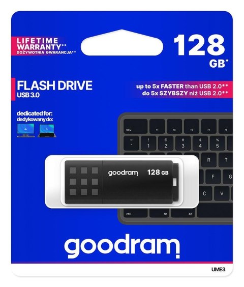 Pendrive GOODRAM UME3 128GB USB 3.2 Gen 1 Black