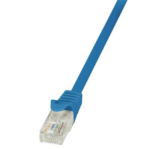 Patchcord LogiLink CP1026U CAT5e U/UTP 0,50m, niebieski