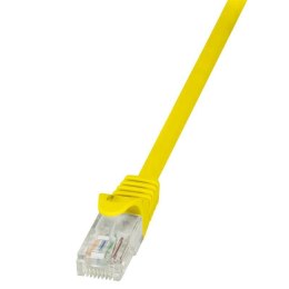 Patchcord LogiLink CP1037U CAT5e U/UTP 1m, żółty