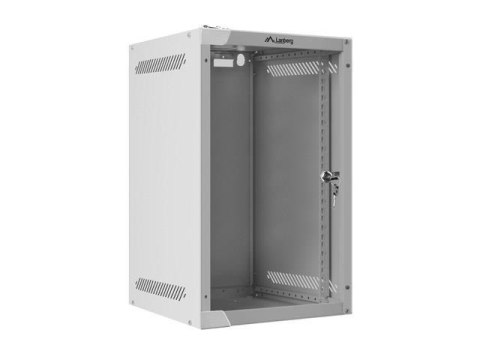 Szafa instalacyjna Rack wisząca 10" 9U 280x310 szara Lanberg (flat pack)