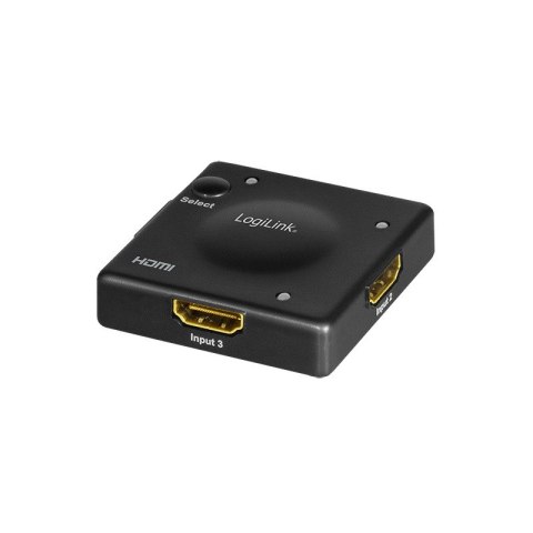 LogiLink Switch 3x1 HDMI, 1080p 60Hz