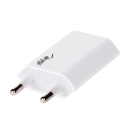 Ładowarka sieciowa Akyga AK-CH-03WH 240V 1xUSB 1000mA biała