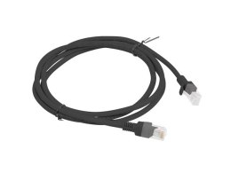 Lanberg Patchcord kat.5e 1.5M UTP czarny