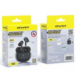 AWEI Słuchawki stereo Bluetooth T61 TWS Czarne