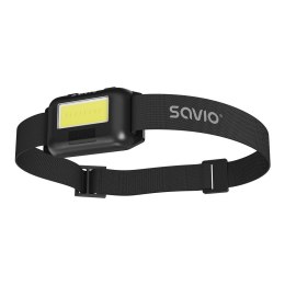 Savio Latarka czołowa LED, COB, 140 lm, zasięg 10m, 4 tryby, FL-01