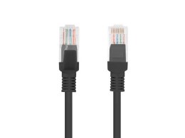 Lanberg Patchcord kat.5e 0.5M UTP czarny