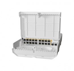 Mikrotik Przełącznik 16xGbE 2xSFP+ CRS318-16P-2S+OUT