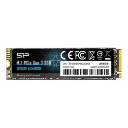 Dysk SSD Silicon Power A60 256GB PCIe Gen3x4 NVMe (2200/1600 MB/s) 2280