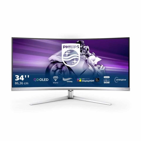 Monitor Philips 34" 34M2C8600/00 2xHDMI DP USB-C głośniki 5Wx2