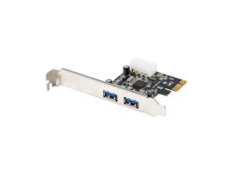 Karta Lanberg PCI Express -> USB 3.1 Gen1 2-port + śledź low profile