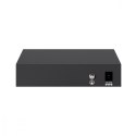 Extralink Przełącznik EUROS V2 6 portów POE SWITCH 4 porty 10-100MBPS POE + 2 porty UPLINK 802.3AF 60W