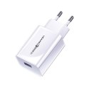 USAMS Ładowarka sieciowa T22 18W QC 3.0 kabel USB-C