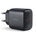 AUKEY PA-B2T Black Omnia II GaN ładowarka sieciowa 1xUSB-C 45W Power Delivery 3.0