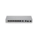 Zyxel Przełącznik 12-Port Gigabit Unmanaged Switch with 8-Port 1G + 2-Port 2.5G + 2-Port SFP+ XGS1010-12-ZZ0102