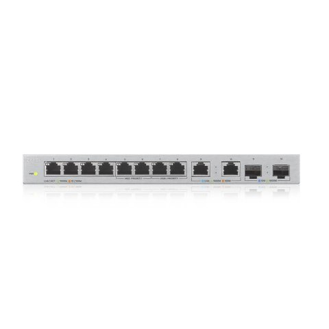 Zyxel Przełącznik 12-Port Gigabit Unmanaged Switch with 8-Port 1G + 2-Port 2.5G + 2-Port SFP+ XGS1010-12-ZZ0102