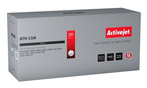 Activejet ATH-15N Toner (zamiennik HP 15A C7115A, Canon EP-25; Supreme; 3000 stron; czarny)