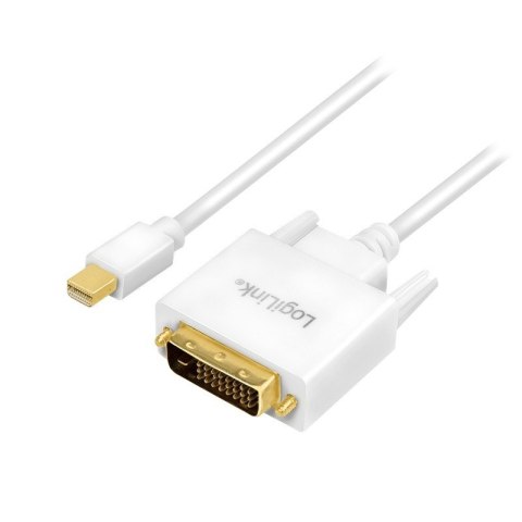 LogiLink Kabel mini Display port do DVI 3m Biały