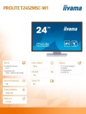 IIYAMA Monitor 24 cale T2452MSC-W1 10 PKT. POJ,IPS,HDMI,DP