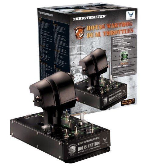 Thrustmaster Joystick Hotas Warthog PC Dual Throttles