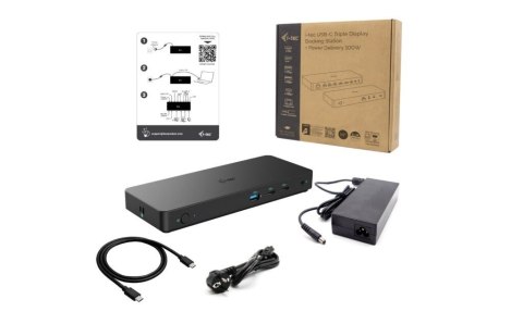 I-tec Stacja dokująca USB-C Triple Display Docking Station Gen 2 Pro + Power Delivery 100W
