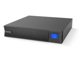 Zasilacz awaryjny UPS Power Walker On-Line 1000VA, ICR IoT PF1 USB/RS232, 8x IEC Out, LCD, Rack