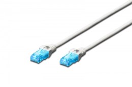 Digitus Patch cord U/UTP kat.5e PVC 7m Biały