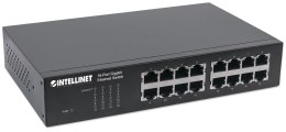 Switch niezarządzalny Intellinet 16x 10/100/1000 Mbps Desktop/Rack 19