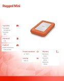 LaCie Rugged Mini 4 TB 2,5'' LAC9000633