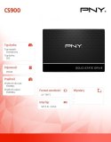 PNY Dysk SSD 250GB SSD7CS900-250-RB