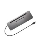 I-tec Stacja dokująca USB-C Metal Ergonomic 4K 3x Display Docking Station Power Delivery 85 W