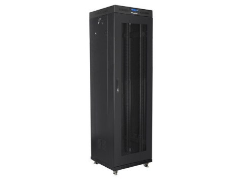 Lanberg Szafa stojąca rack 19 42U 600x600, czarna