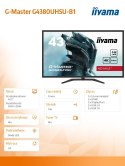 IIYAMA Monitor 43 cale G4380UHSU-B1 4K, VA, 2xHDMI, DP, 0,4ms, 550cd/m2, USB3.0