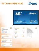 IIYAMA Monitor wielkoformatowy 65 cali TE6514MIS-B1AG INFRARED,50pkt,VA,4K,7H,WiFi,MIC,USB-C