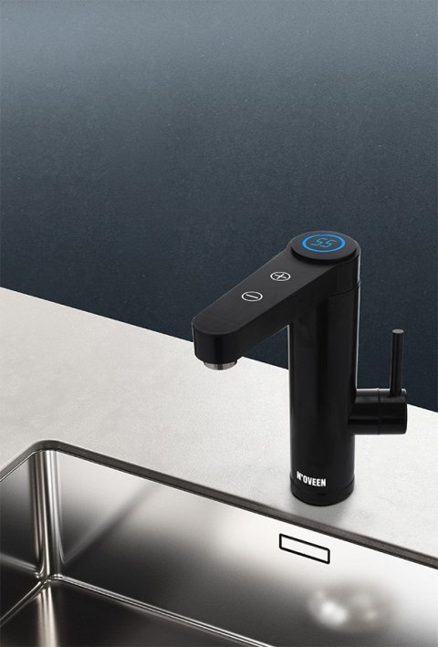 Przepływowy podgrzewacz wody nablatowy NOVEEN IWH965 INOX