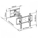 ART Uchwyt LCD AR-24 32-100 cali do 100kg regulowany