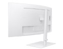 Samsung Monitor 34 cale ViewFinity S65CT VA 3440x1440 UWQHD 21:9 1xHDMI 1xDP 2xTB 4.0(90W/15W) 3xUSB 3.0 LAN 5ms 100Hz HAS głośniki zakr