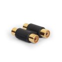 Adapter 2x RCA żeńsko żeński (beczka) Gembird