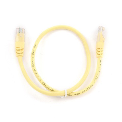 Kabel sieciowy UTP Gembird PP6U-0.25M/Y kat. 6, Patch cord RJ-45 (0,25 m)