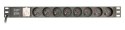 Listwa zasilająca do szaf Rack (PDU) Gembird EG-PDU-014-FC14 wtyk C14 1U (3m)