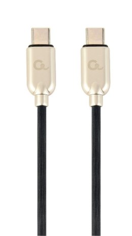 Kabel USB typ C(CM/CM) 60W Power Delivery (PD) 2m czarny Gembird