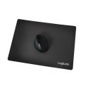 LogiLink Radiowa mysz optyczna 2.4GHz 1600dpi czarna ergonomiczna