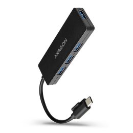 AXAGON HUE-G1C Hub 4-portowy USB 3.2 Gen 1 SLIM kabel Type-C 14cm