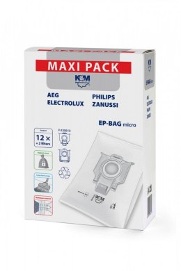 K&M Worki do odkurzacza 12 + 2 EP-BAG micro MAXI PACK