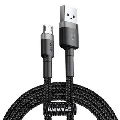 Kabel przewód USB - micro USB 200cm Baseus CAMKLF-CG1 Quick Charge 1.5A z obsługą szybkiego ładowania